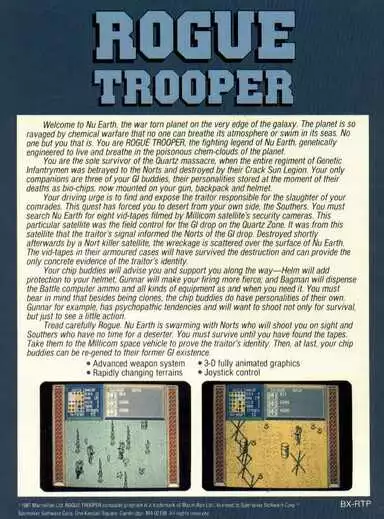 Image n° 1 - screenshots  : Rogue Trooper